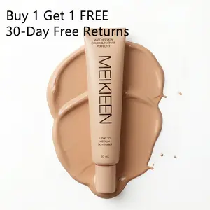 Foundation for Women – Instantly Adapts to Your Skin Tone – Buildable Light-to-Medium, Medium Dark-to-Dark, Coverage – 12-Hour Wear – Natural Dewy Finish luxe color
