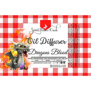Dragon's Blood Hanging Car Diffuser & Refills