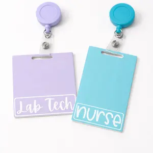 Healthcare Worker Custom 3D Badge Buddy, Badge Buddy Healthcare Badge Plates, Nurse Badge Buddy, X-ray Holder, Hospital Badge Tag