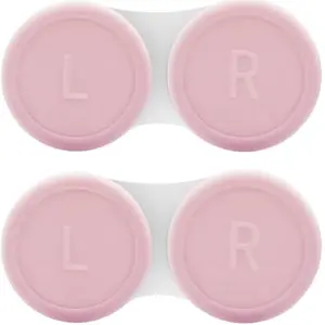 2 Pack Contact Lens Case, Contact Solution Soaking Case Replacement Kit for Travel, Daily Use
