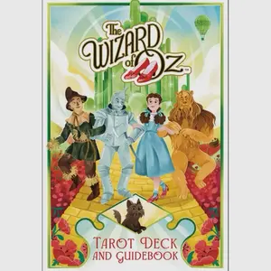 Wizard of Oz Tarot Deck - Explore your past, presemt, and future along the Yellow Brick Road with Dorothy, Toto, the Cowardly Lion, the Tin Man, The Scarecrow, and the rest of the gang from over the rainbow during your next tarot reading.