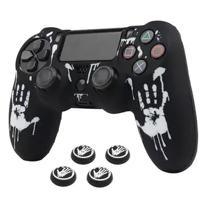 Silicone Soft Controller Cover Case For PS4 Control Skin Covers Joystick Accessories for PlayStation 4 Video Gamepad Console Controller Accessories