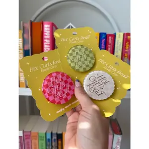 Hot Girls Read MagSafe Phone Grip, Bookish Kindle Holder, Cute Reader Pop Socket, Book Lover Gift, Aesthetic Reading Accessory