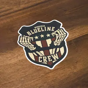 Blue Line Crew - Sticker