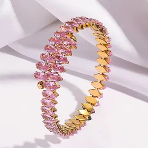 Gemstone Cuff Bracelet