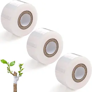 3 Pack Stretchable Plant Grafting Tapes, Garden Plant Repair Grafting Film for Broken Stem, Perfect for Fruit Floral Tree and Plants