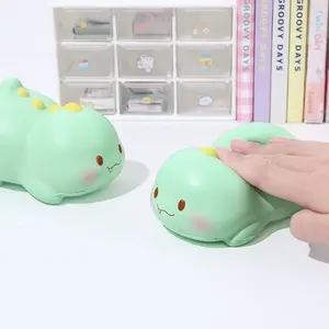 Cartoon Slow Rebound Stress Relief Toy, Dinosaur Plush Toy, PU Squeeze Toy Doll, Relaxing and Fun Gift for Kids and Adults