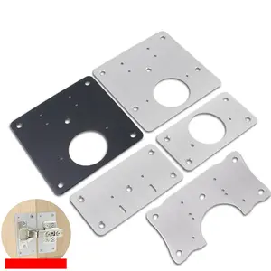 Cabinet Door Repair Plate Set, Cabinet Hinge Repair Plate, Fixing Plate for Cabinet Door, Home Accessories, Home Supplies