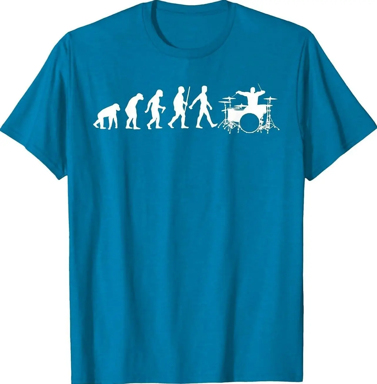 Best Drummer Art for Men Women Drum Set Player Musician T-Shirt 4LR