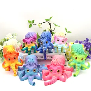 3D Printed Elephant Figurine, Decorative Home Decor Ornament, Perfect Gift for Halloween & Christmas, Unique Animal Statue for Any Occasion