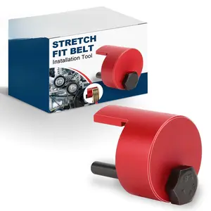Stretch Belt Installation Tool – Durable & Reusable Automotive Tool for Easy Stretch Belt Removal and Installation, Compatible with Most Serpentine Belt Systems for a Precise Fit
