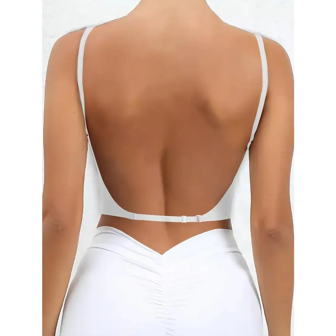 Women's U Back Push Up Bra - Sexy Backless Design, Multi Way Wear, European & American Style Women's U Back Push Up Bra - Sexy Backless Design, Multi Way Wear, European & American Style