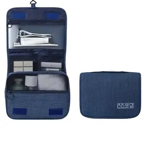 1 Piece Hanging Travel Cosmetic Bag, Large Capacity Makeup Organizer, Portable Waterproof Toiletry Bag, Makeup Storage Bag