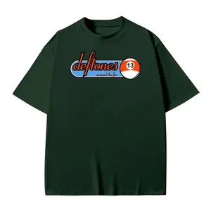 Deftones Around the Fur 13 Ball Tour Concert T-Shirt Unisex Graphic Tee Tops Underwear Crewneck Menswear