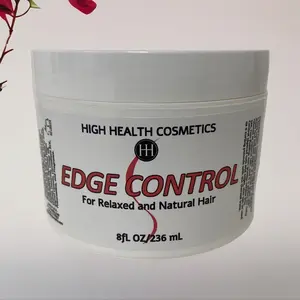 High Health Cosmetics Edge Control 8oz (18pc Case) for Relaxed and Natural Hair - Gentle, Smooth, Scented Formula