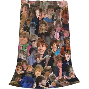 Walker Scobell Throw Blanket Couch Bed Sofa Soft Lightweight Warm Cozy Flannel Fleece Bed Blanket for Kids Adults Gift Multiple 50"X40"