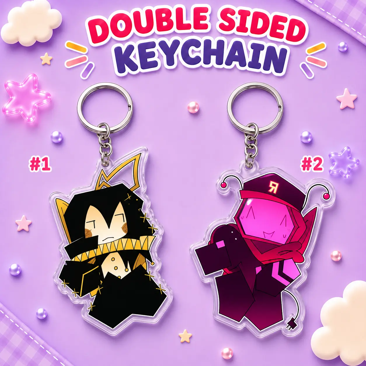 Roblox Forsaken UPCOMING survivors keychains
