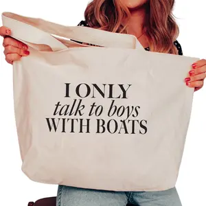 Boat Boys Canvas Tote
