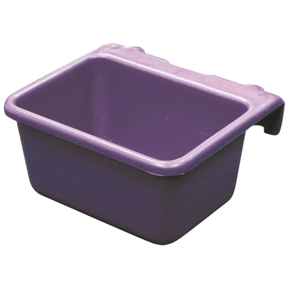 212 MAIN Mini Hook-Over Feeder - Purple Feeding Tool for Pets, Farm Animal & Poultry Supplies