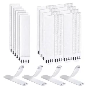Picture  Strips Heavy Duty, 15-Pairs(30 Strips) Large Adhesive Hook and Loop Mounting Tapes  Free No Nails Picture Hangers for Frame  Poster Strips Christmas Decorations