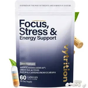 Focus, Stress & Energy Support Capsule