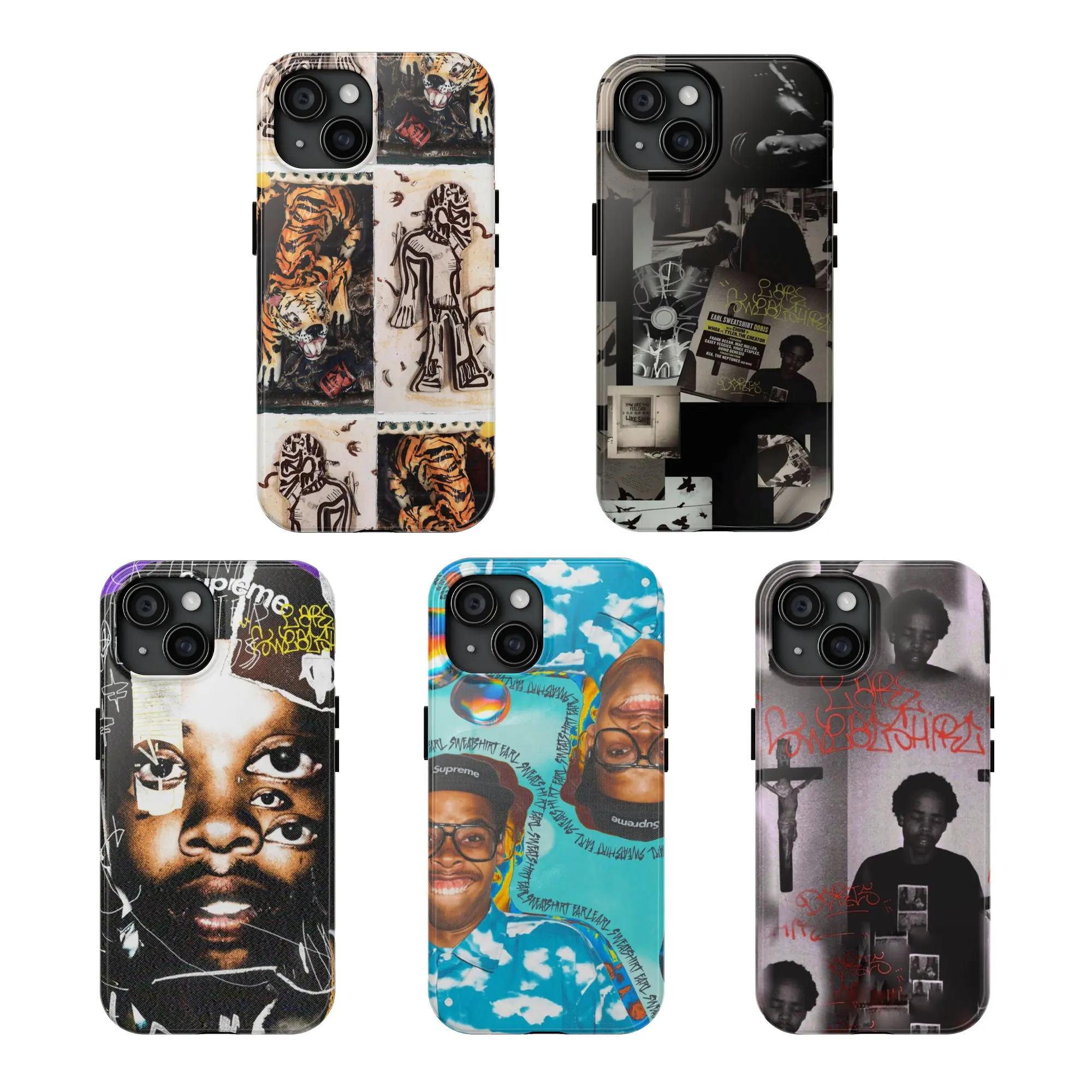 E-Earl S,weatshirt Tour 2025 Phone Case For iPhone And Samsung, Great Gift For Rap Fans, Odd Future Supporters, And Hip-Hop Culture Lovers 0