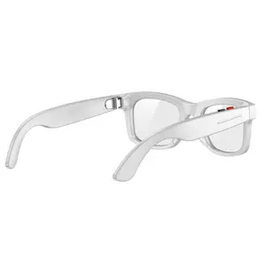 AI Smart Camera Glasses, 5MP HD Camera, Multi-Language Translation, Customizable Lenses, Wireless Music Playback, Unisex Fashion, Smart Glasses with Camera, Recording Video, Take Photo, AI Smart Glasses