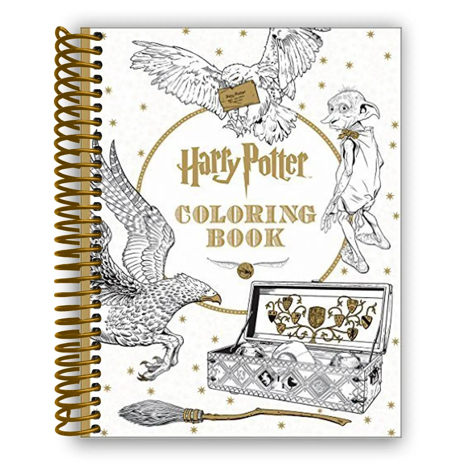 Harry Potter Coloring Book (Spiral Bound)