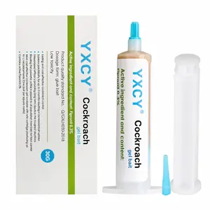 YXCY Cockroach Gel Bait 30g Roach Killer, Indoor Outdoor Pest Control for German & American Roaches with Plunger & Precision Tip Summervibes summerwins, Bug Killer Cockroaches, Insect Control Cockroaches