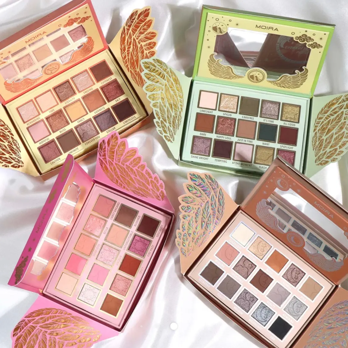 Moira Celestial Series Palette’s Matte Mettalic Satin