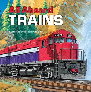 USED-All Aboard Trains by Harding, Deborah (Paperback)