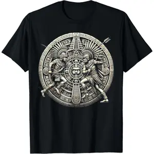 # TikTokShopRestock  Plus Size Aztec Warrior Mayan Indigenous Mexican Aztec Jaguar T-Shirt Made In Usa graphic tees men gifts shirts men