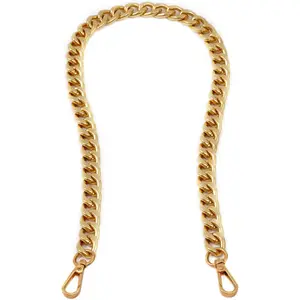Medium Size Fabulous Metal  Crossbody Purse Strap Replacement Bag Chain Accessories (26'', Antique )