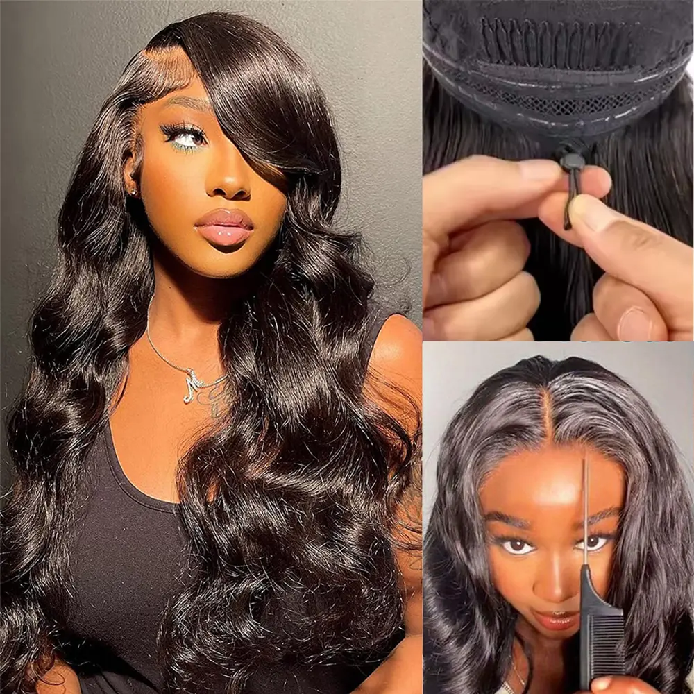 13x6 Glueless Drawstring Wig