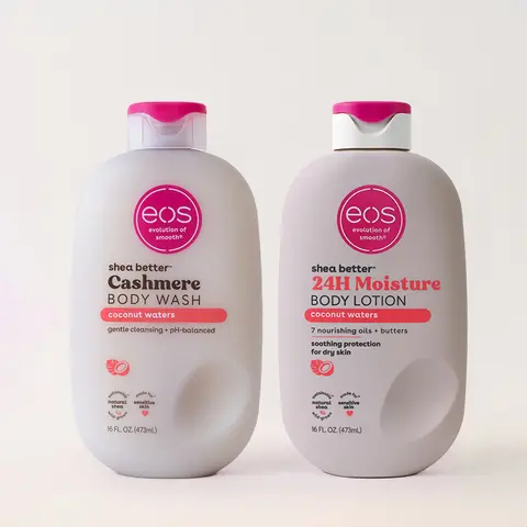 Coconut Waters Skincare Duo, Body Wash & Body Lotion 2-Pack Bundle