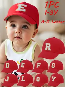 New children's baseball cap cartoon simple solid color brim sun protection breathable toddler outdoor travel play must-have Sun Hat