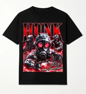 Hunk RE9 Requiem Bootleg Character 2026 Unisex T-Shirt , Best Gift for fan Resident Evil 9 Tee