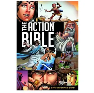 The Action Bible: God's Redemptive Story (Action Bible Series) Hardcover – Illustrated, September 1, 2020