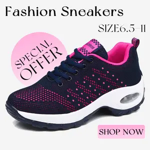 Women's Walking Gym Running Trainers Ladies Sneakers Slip on Comfy Fashion Sports Shoes Tennis Gym