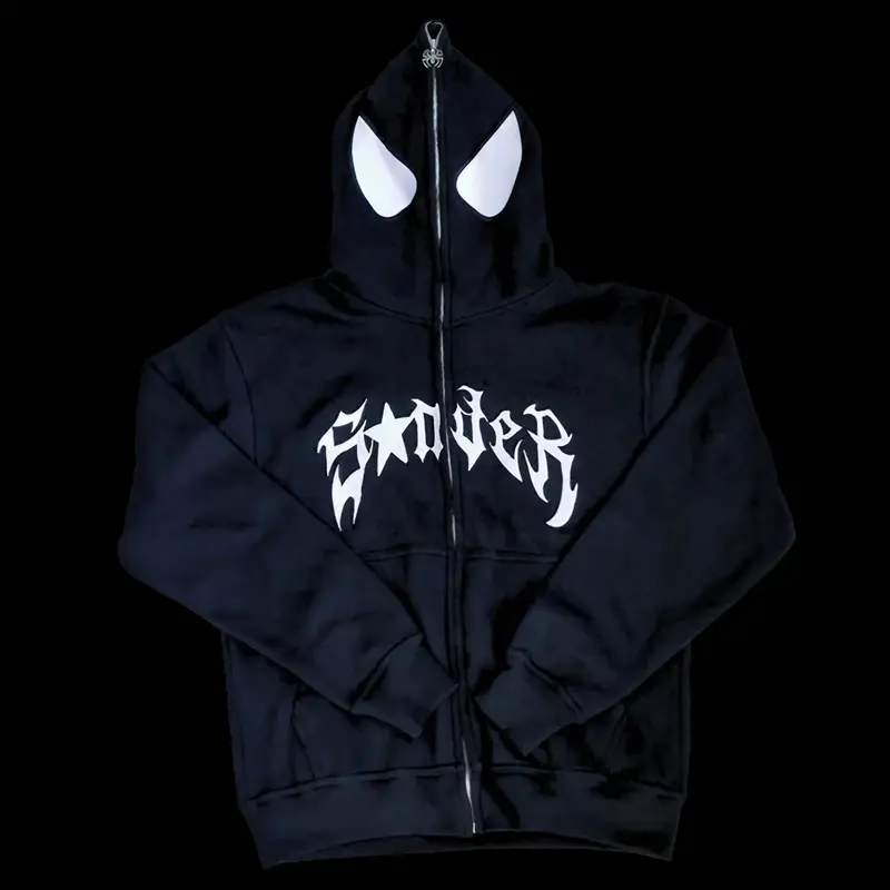 SonderStruck Spider Hoodie Matching Couples Valentines Full Zip Up