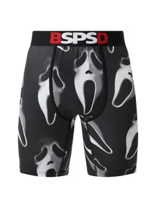 Men's Ghostface Briefs Boxers Breathable Sweat-Wicking Sports Men Underwear Comfortable Daily Wear Sexy Mens Boxers Briefs Trunks Boxer Shorts