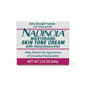 Nadinola Moisturizing Skin Tone Cream with Niacinamide & Hexylresorcinol – 2.25 oz (2 Pack)