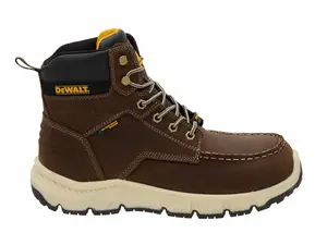 DEWALT Forsyth Steel Toe, Leather, Waterproof, Safety Boot - DXWP10058 Bison
