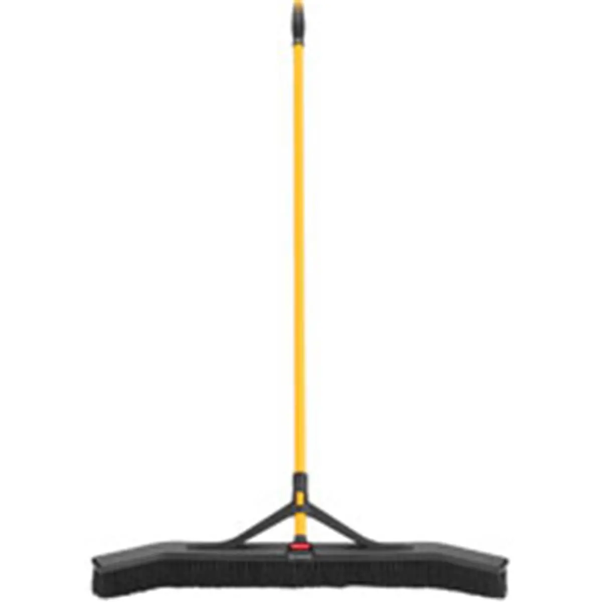 Maximizer Push-to Center 36 in. Broom, Black & Yellow