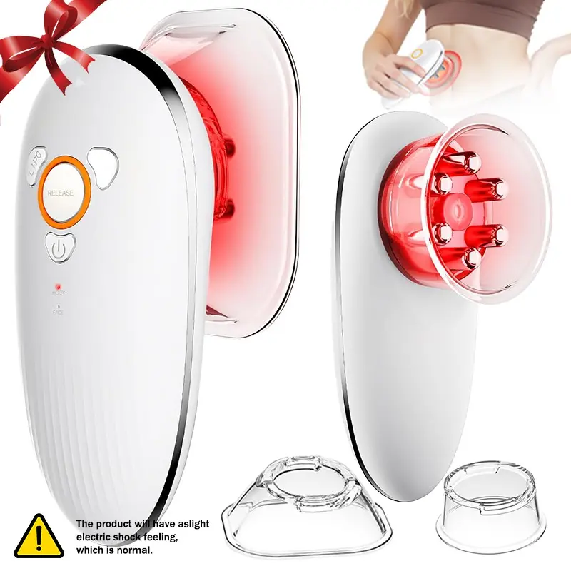 4-in-1 EMS Facial & Body Massager AM-820 Wireless Microcurrent Cupping Vibration Device for Skin Firming Sculpting Relaxation Portable Rechargeable Beauty Tool for Home Spa Self Care Routine Cordless Daily Use Relaxing - 4-in-1 EMS Facial & Body Massager AM-820 Wireless Microcurrent Cupping Vibration Device for Skin Firming Sculpting Relaxation Portable Rechargeable Beauty Tool for Home Spa Self Care Routine Cordless Daily Use Relaxing -