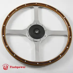 15" Classic Wood Steering Wheel Restoration Vintage Ford Mustang F 100