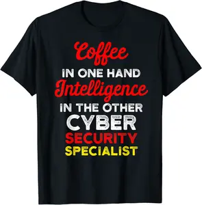 Cybersecurity IT Analyst Hand Certified Tech Security T-Shirt - Anarosavill Shop 20B08P3R16XH
