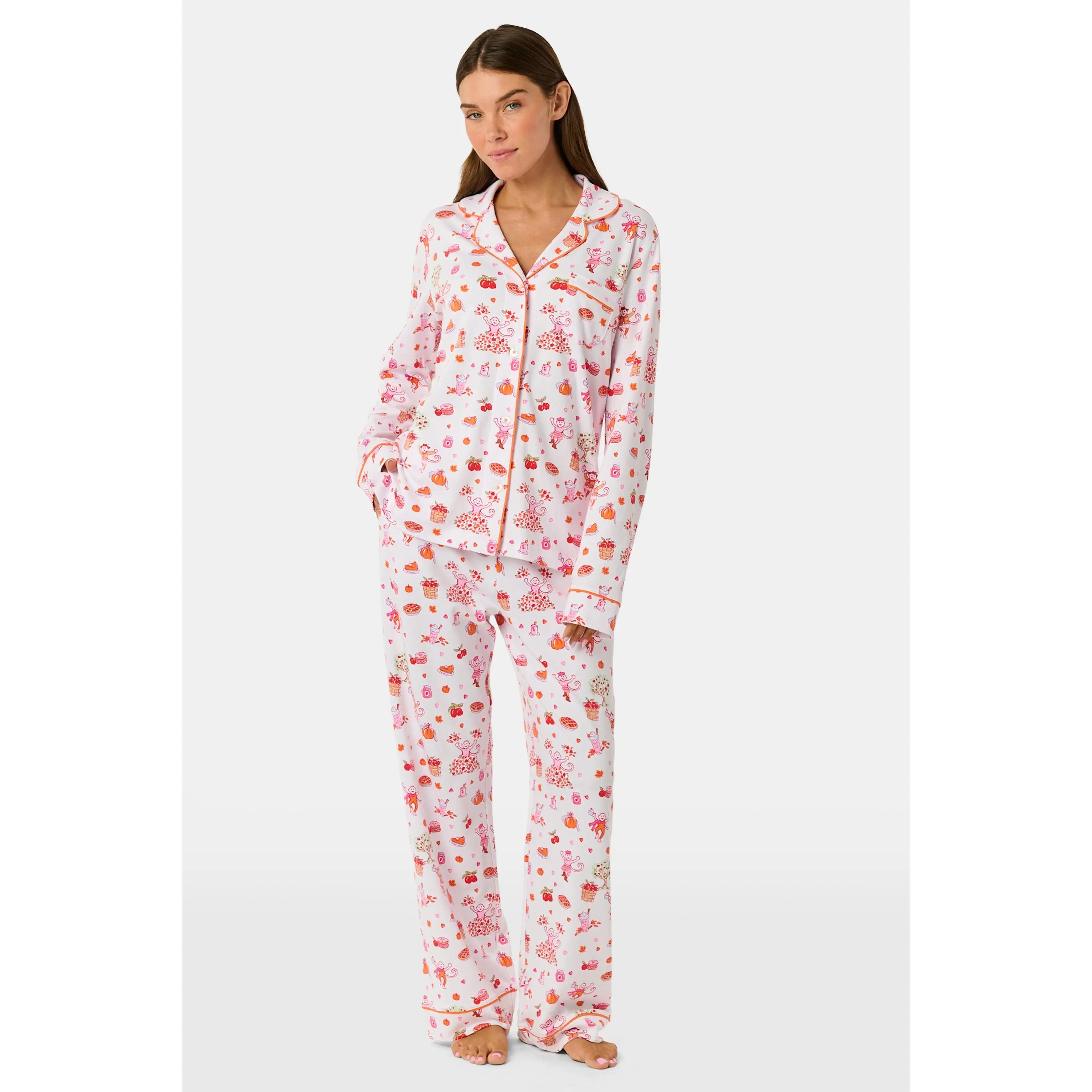 Sweater Weather Long Sleeve Polo Pajamas