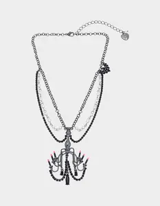 Betsey Johnson FLY BY NIGHT CHANDELIER PENDANT PINK