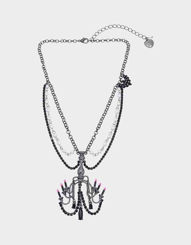 Betsey Johnson FLY BY NIGHT CHANDELIER PENDANT PINK - TikTok  display picture 1